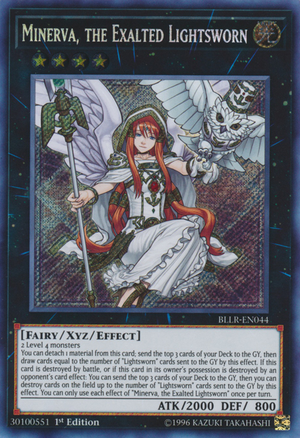 Minerva the Exalted Lightsworn card