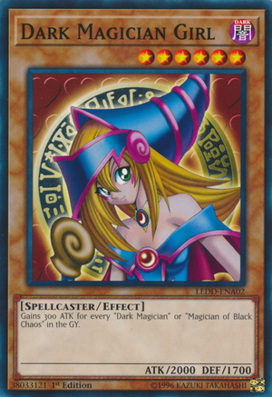 Dark Magician Girl card